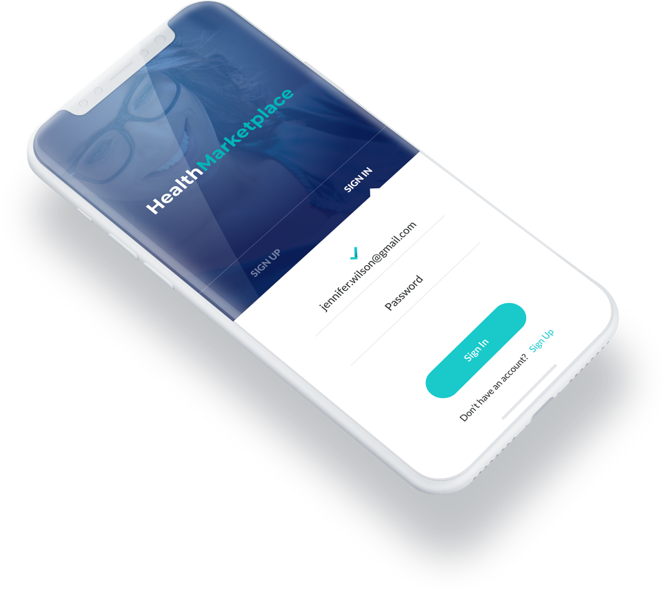 Users can contact health practitioners on-the-go with a mobile application